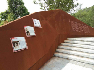 锦屏耐候钢挡土墙